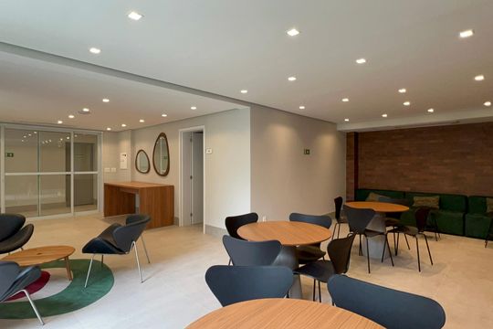 Salão de Festas de kitnet/studio à venda com 1 quarto, 25m² em Pinheiros, São Paulo