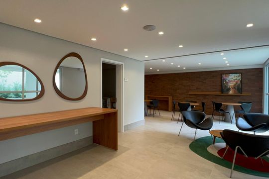 Salão de Festas de kitnet/studio à venda com 1 quarto, 25m² em Pinheiros, São Paulo