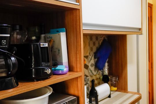 cozinha de apartamento à venda com 3 quartos, 64m² em Industrial Autonomistas, Osasco
