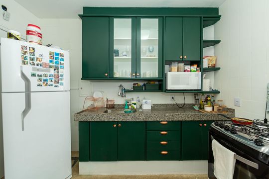 COZINHA de apartamento à venda com 3 quartos, 85m² em Cruzeiro, Belo Horizonte