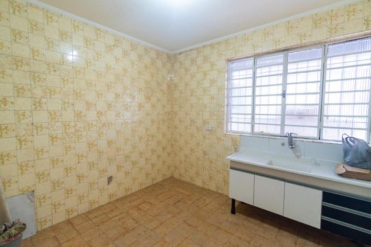 Cozinha de casa para alugar com 1 quarto, 67m² em Vila Campestre, São Paulo
