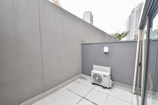 Varanda de kitnet/studio à venda com 1 quarto, 53m² em Vila Mariana, São Paulo