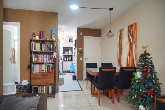 Sala de apartamento à venda com 2 quartos, 43m² em Santos Dumont, São Leopoldo