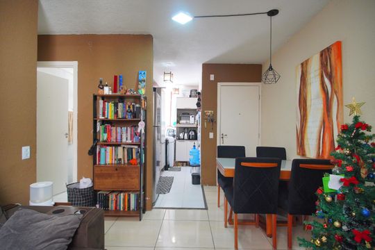 Sala de apartamento à venda com 2 quartos, 43m² em Santos Dumont, São Leopoldo