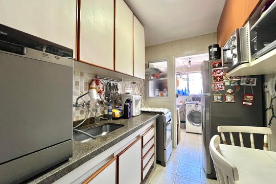 Cozinha de apartamento à venda com 3 quartos, 160m² em Vila da Saúde, São Paulo