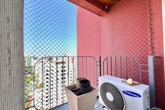 Varanda de apartamento à venda com 3 quartos, 160m² em Vila da Saúde, São Paulo