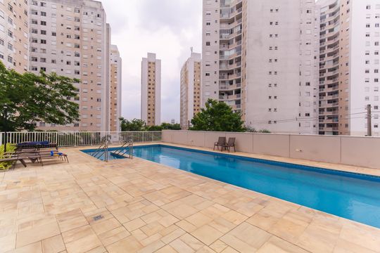 Área comum - Piscina de apartamento à venda com 1 quarto, 38m² em Belenzinho, São Paulo