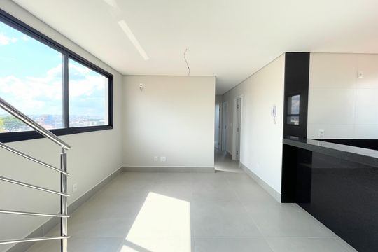 Sala de apartamento à venda com 4 quartos, 144m² em Planalto, Belo Horizonte