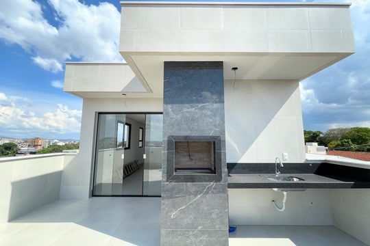 Espaço Gourmet Cobertura de apartamento à venda com 4 quartos, 144m² em Planalto, Belo Horizonte