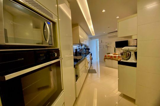 COZINHA de apartamento para alugar com 5 quartos, 267m² em Lagoa, Rio de Janeiro
