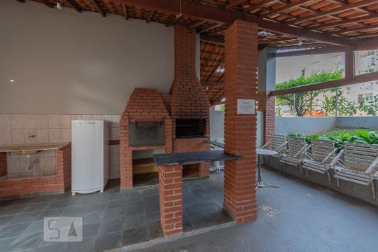 Área comum - Churrasqueira de apartamento para alugar com 2 quartos, 52m² em Jardim Ipiranga, Campinas
