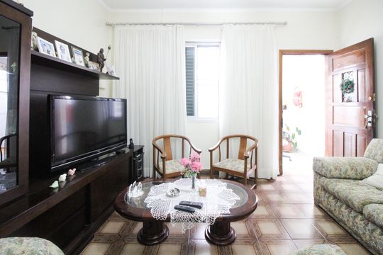 Casa 2 - Sala de casa à venda com 3 quartos, 107m² em Vila Prudente, São Paulo