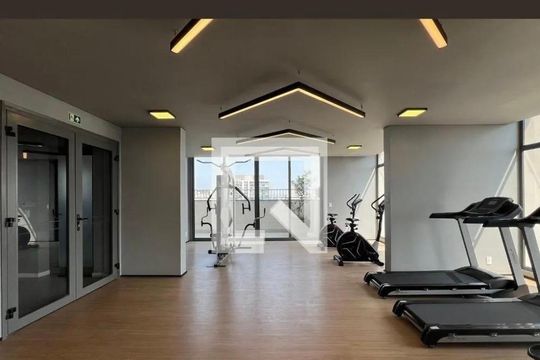 Área comum de kitnet/studio para alugar com 1 quarto, 31m² em Cerqueira César, São Paulo