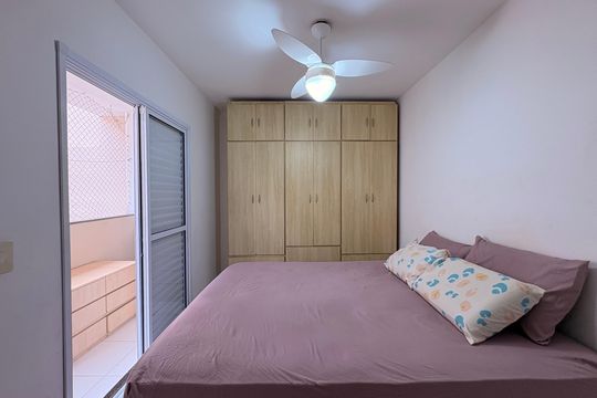 Suite de apartamento para alugar com 3 quartos, 150m² em Vila Valparaíso, Santo André