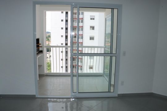 Varanda da Sala de apartamento para alugar com 2 quartos, 85m² em Parque Esplanada, Embu das Artes