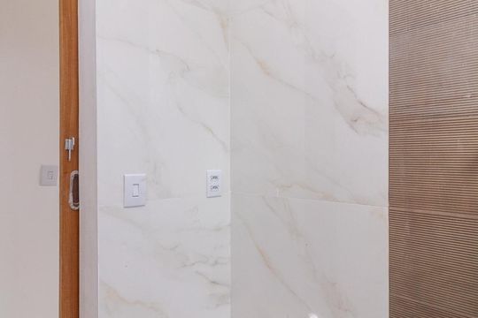 Banheiro de apartamento à venda com 2 quartos, 36m² em Vila Marieta, São Paulo