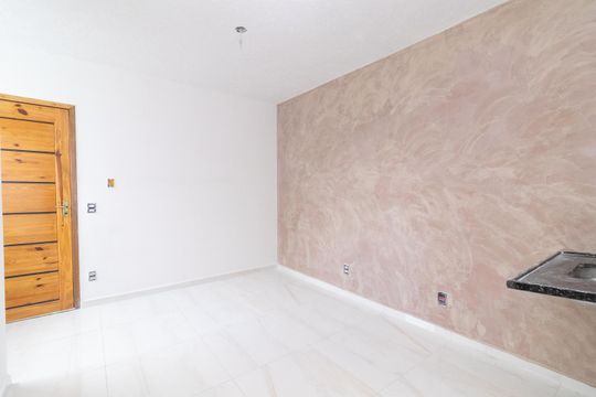 Sala/Cozinha de apartamento à venda com 2 quartos, 44m² em Vila Marieta, São Paulo