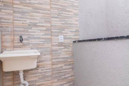 Área de Serviço de apartamento à venda com 2 quartos, 37m² em Vila Marieta, São Paulo