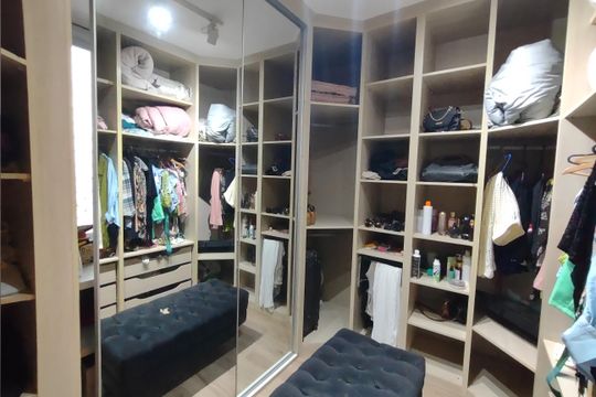Closet da suíte de apartamento à venda com 2 quartos, 98m² em Boa Vista, São Caetano do Sul