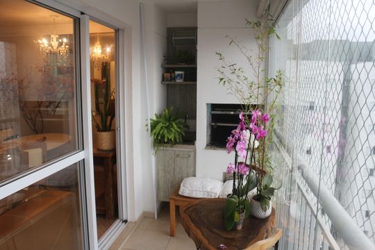 Varanda de apartamento à venda com 2 quartos, 98m² em Boa Vista, São Caetano do Sul
