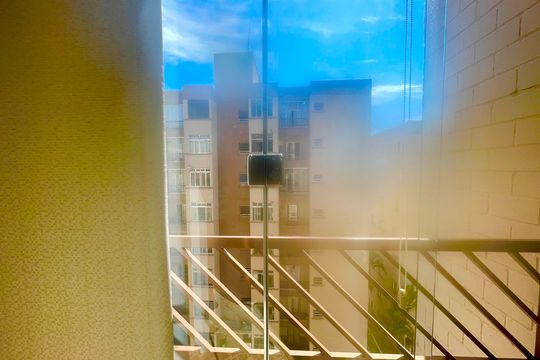 Varanda da Sala de apartamento à venda com 2 quartos, 66m² em Jardim Iporanga, Guarulhos