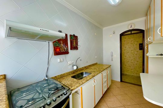 Cozinha de apartamento à venda com 2 quartos, 66m² em Jardim Iporanga, Guarulhos
