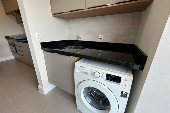 Área de Serviço de apartamento à venda com 1 quarto, 41m² em Empresarial 18 do Forte, Barueri
