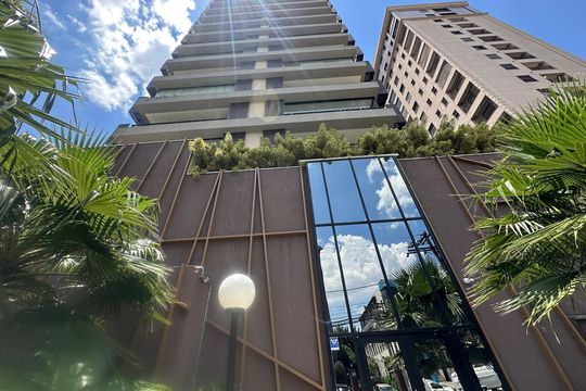 Fachada de apartamento à venda com 1 quarto, 41m² em Empresarial 18 do Forte, Barueri