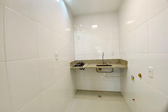 COZINHA de apartamento à venda com 1 quarto, 42m² em Botafogo, Rio de Janeiro