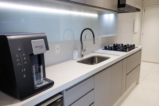 Cozinha de apartamento à venda com 3 quartos, 113m² em Vila Osasco, Osasco