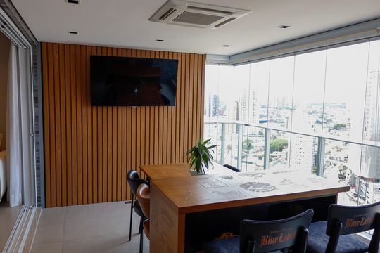 Sacada de apartamento à venda com 3 quartos, 113m² em Vila Osasco, Osasco