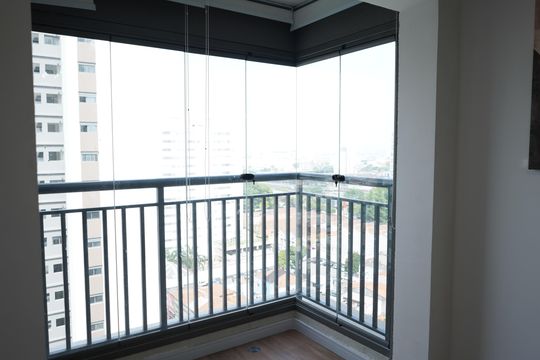 Sacada de apartamento para alugar com 1 quarto, 30m² em Quarta Parada, São Paulo
