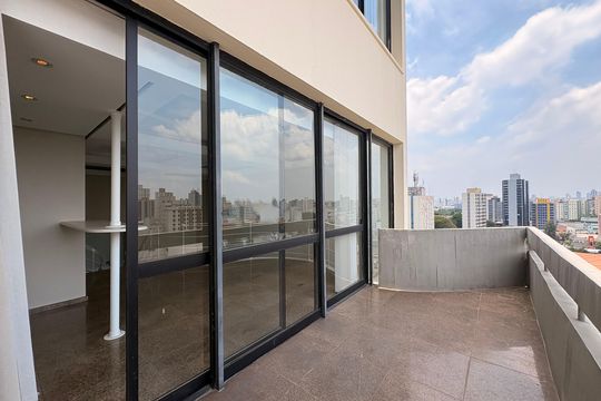 Sacada sala de apartamento à venda com 3 quartos, 290m² em Vila Bastos, Santo André