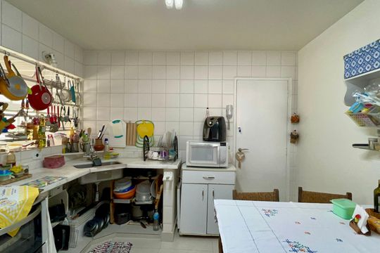 Cozinha de apartamento à venda com 3 quartos, 127m² em Perdizes, São Paulo