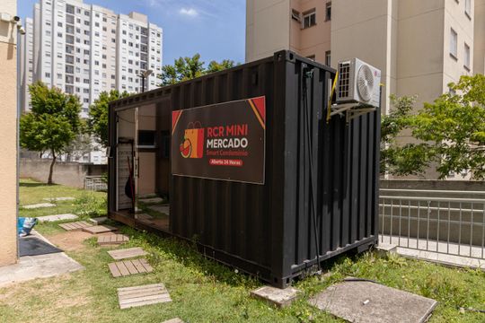 Área Comum - Mini Mercado de apartamento para alugar com 1 quarto, 49m² em Parque Savoi City, São Paulo