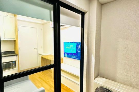 Varanda de kitnet/studio à venda com 1 quarto, 25m² em Mirandópolis, São Paulo