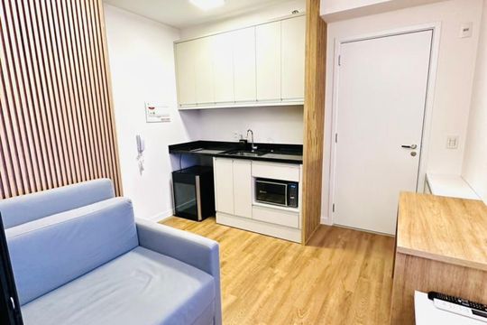 Kitnet/Studio à venda com 1 quarto, 25m² em Mirandópolis, São Paulo