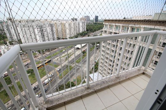 Quarto 2 - Varanda de apartamento para alugar com 3 quartos, 60m² em Recreio dos Bandeirantes, Rio de Janeiro