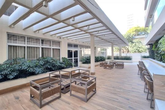 Área comum de apartamento para alugar com 1 quarto, 42m² em Barra Funda, São Paulo