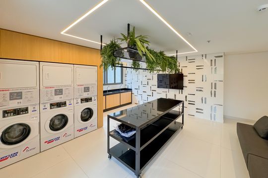 Lavanderia de kitnet/studio à venda com 1 quarto, 21m² em Paraíso, São Paulo