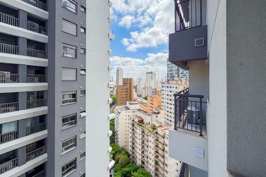 Sacada de kitnet/studio à venda com 1 quarto, 21m² em Paraíso, São Paulo