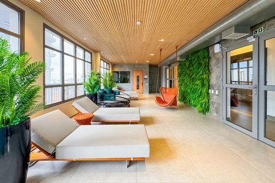 Lounge e Sauna de kitnet/studio à venda com 1 quarto, 21m² em Paraíso, São Paulo
