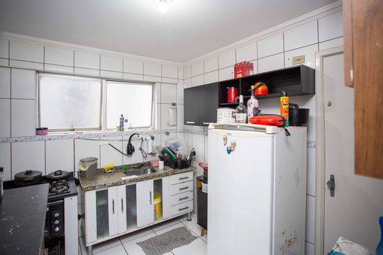 Cozinha de apartamento à venda com 3 quartos, 87m² em Jardim Vilas Boas, São Paulo