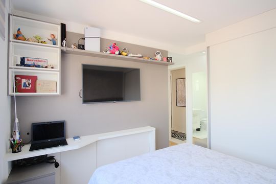 Suíte 1 de apartamento à venda com 4 quartos, 224m² em Vila Gomes Cardim, São Paulo