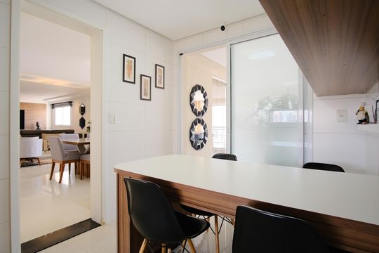 Cozinha de apartamento à venda com 4 quartos, 224m² em Vila Gomes Cardim, São Paulo