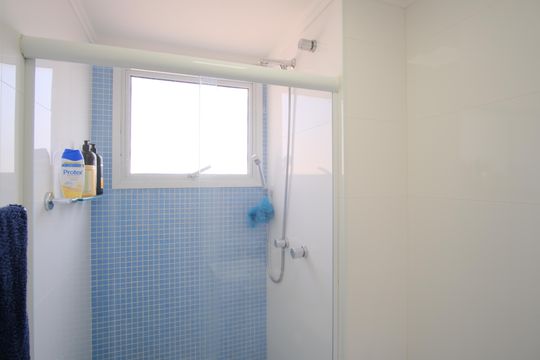 Banheiro da Suíte 1 de apartamento à venda com 4 quartos, 224m² em Vila Gomes Cardim, São Paulo