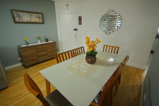 Sala de apartamento à venda com 3 quartos, 130m² em Centro, São Bernardo do Campo