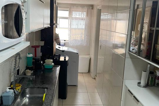 Cozinha de apartamento à venda com 3 quartos, 215m² em Freguesia (Jacarepaguá), Rio de Janeiro