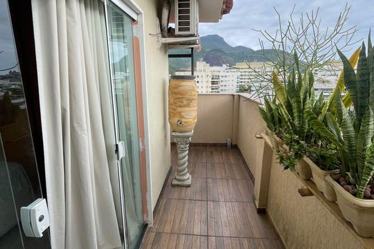 varanda de apartamento à venda com 3 quartos, 215m² em Freguesia (Jacarepaguá), Rio de Janeiro