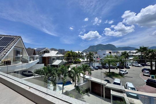 Terraço - Vista de casa à venda com 4 quartos, 350m² em Recreio dos Bandeirantes, Rio de Janeiro